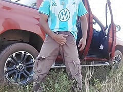 Come on, I'm Excited Next to the Car