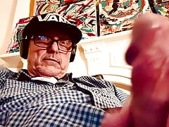 58 year old Daddy masturbation