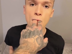 Slutty Twink Loving Ass To Mouth Before His Facial Reward