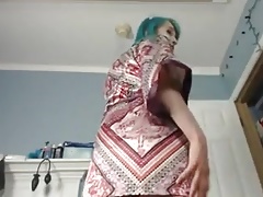Sexy Trans Babe Teases
