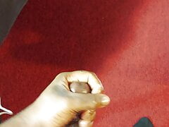 Busting a Huge Nut on My Red Carpet Flooring