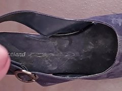 Lot of cum on shoe