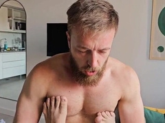 Fur covered Russian masculine uses me like a mega-bitch, doing whatever he wants with me