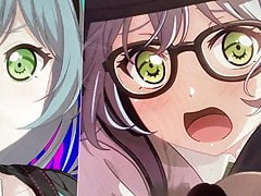 bang dream Asahi rikka Bukkake