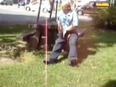 Old Man Jerks In The Park 9