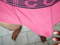 Sexy boy touching his penis
