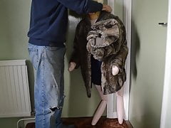 Destroying Bella's lovely faux fur coat
