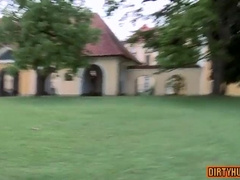 Watch this muscle daddy take facials after intense anal hook-up with facials galore!