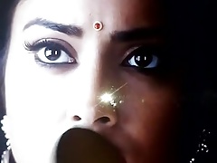 Shriya saran cum shot tribute