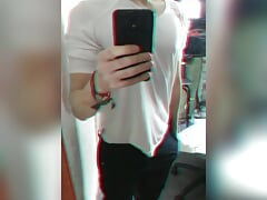 Famous Influencer Takes Selfies For His Instagram Girlfriend