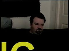 DarkSydePhil (Philip Paul Burnell) jerks live on webcam