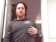 Jets Fan Eats His Hot Load