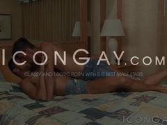 Lovely homo Addison Blue and Alex Chandler hook up until they reached cumshot