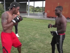 Muscle Guys Gut Punch Match