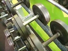 Barefuck at the Gym