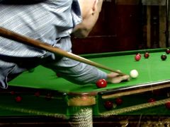 Kurt Rogers & his horny fucker Carioca, on the billiard