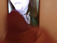 Cumtribute on tongue