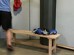 ExtraBigDicks Workout Buddy Eats Ass and Tops Hunk