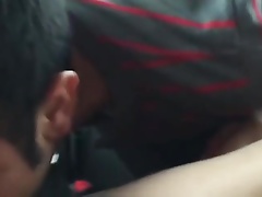 Guy blows me in my car after seeing me jacking