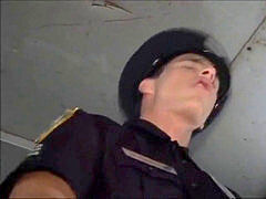 Big cock, muscle, gay orgy