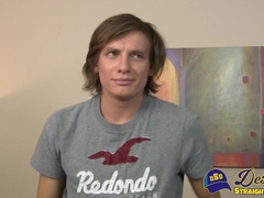 Cute twink drains manmeat before pounding fleshlight