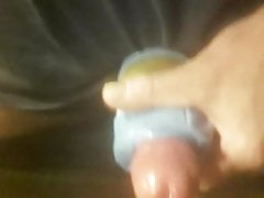 Homemade Fleshlight Cumshot
