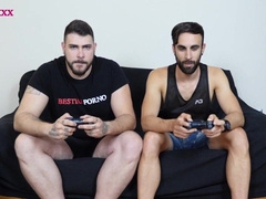 I bet with my pal a sucky-sucky frolicking a game - Magic Javi & Zeus Ray