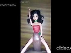 Barbie Doll Blancanieves sex and cumshot2