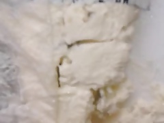 gorgonzola fresco con sborrata calda