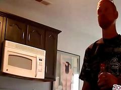 Black man shoves his wood deep inside a white boy's ass