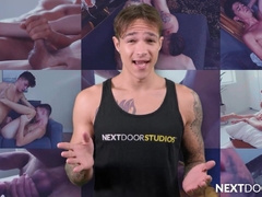 Delivery Stud Gives His Pepperoni To Wolf Customer - Trevor Brooks, Ben Tutors - NextDoorRaw