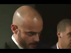 Blowjob business men orgy