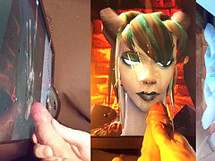 cum Tribute to Xantish (Draenei World of Warcraft Russian)