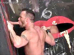 gloryhole sucking apartment