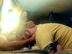 Mechanic uses my gullet to verge his BWC