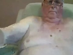 grandpa stroke on webcam
