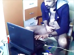 Saladin, Muslim Arab Hunk Busted at the office