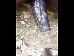MASSIVE BLACK COCK SPILLING OUT CUM EXTREME INTENSE JERKING BBC