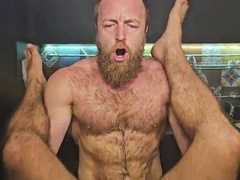 Furry sweat-soaked three-way with Rico Rosa and Diogo Crux