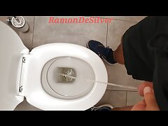 Master Ramon pisses in hot shorts, delicious