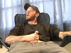Enormous penis and great weed + money-shot ( smoke and stroke )