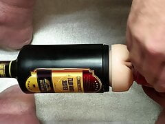 Fucking my cock with my fuck machine on full power