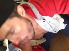 My friend sucks for me