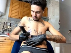 Jacked, latino boys, teen boy solo masturbation