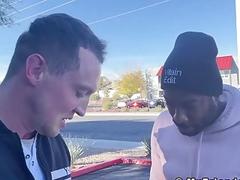 Interracial foot fetish with gay studs