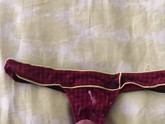 Cum on babysitters small panties