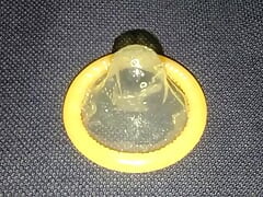 Zaroor Codom Cumshot inside Condom Condom Cum