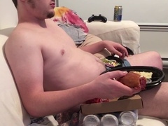 Food, belly stuffing, over eating