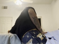 SexySaggerYo shows off his bubble butt in playboy style with sneaker play and dry humping