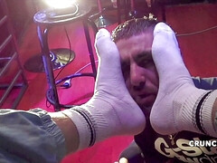 Enzo humiliation's with feet by scaly lad